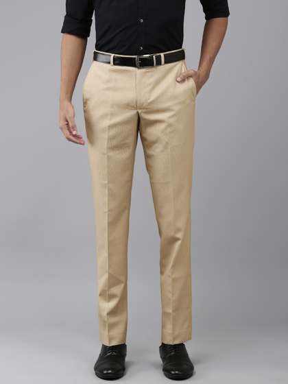 Park Avenue Men Slim
                        Fit Formal Trousers