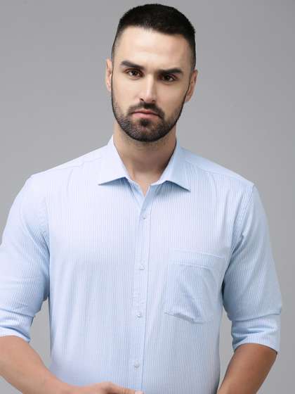 Park Avenue Men
                          Slim Fit Striped Formal Shirt