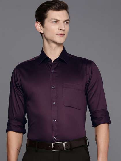 Raymond Solid Slim Fit
                      Pure Cotton Formal Shirt
