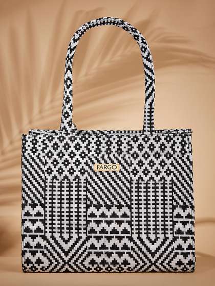 Geometric Printed Tote Bag