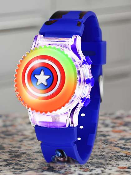 Shocknshop Kids
                      Captain America Printed Multi Function Digital
                      Watch WCH101