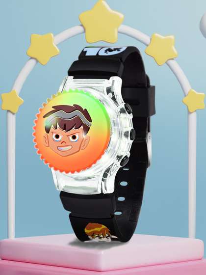 Shocknshop Kids Multi
                    Function Digital Watch WCH101 Black Ben10