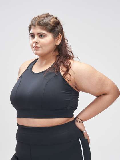 SPIRIT ANIMAL Women
                        Plus Size Full Coverage Moisture Wicking High
                        Support Workout Bra