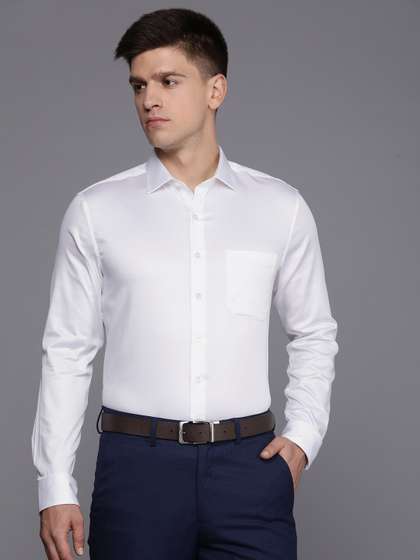 Louis Philippe Slim Fit Long Sleeves Formal Shirt