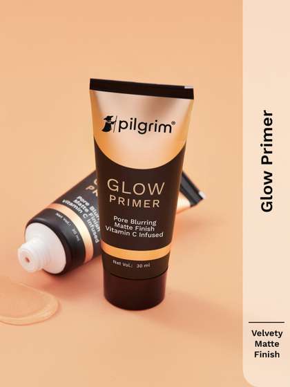 Pilgrim
                          Lightweight Gel Based Velvety Matte Finish
                          Glow Primer with Vit C+E Infused - 30ml