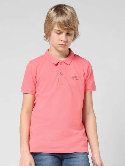 Jack & Jones Junior Boys Polo Collar Cotton T-shirt