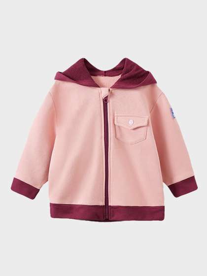 StyleCast Girls Pink
                    Hooded Insulator Cotton Tailored Jacket