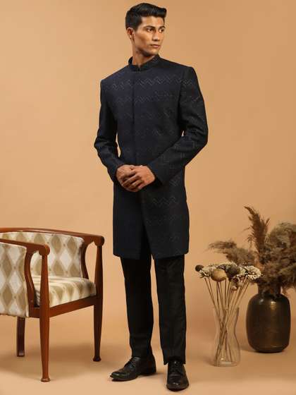 VASTRAMAY Self
                        Designed Sherwani & Trousers