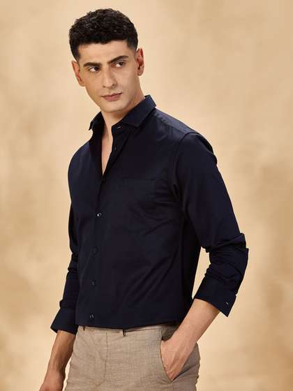 Aldeno Slim Fit
                        Satin Formal Shirt