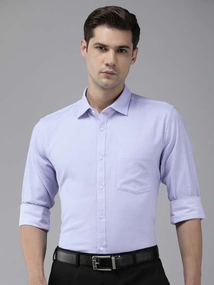 Park Avenue Pure
                        Cotton Solid Slim Fit Formal Shirt