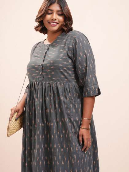 Vishudh A-line Dress