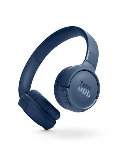 JBL Blue Tune 520
                          BT 57Hr Playtime Pure Bass BT 5.3LE Multi
                          Connect On Ear BT Headset