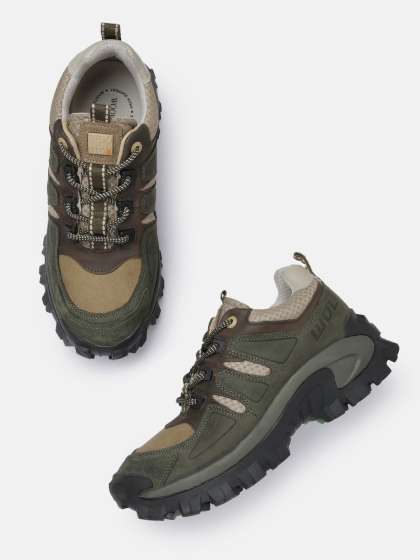 Woodland nubuck leather shoes top