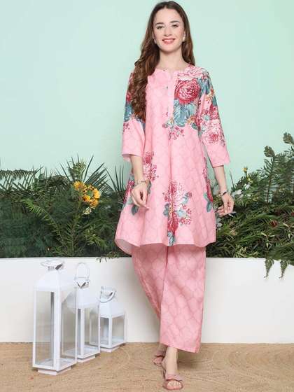 Bhama Couture A-Line Kurta with Trouser