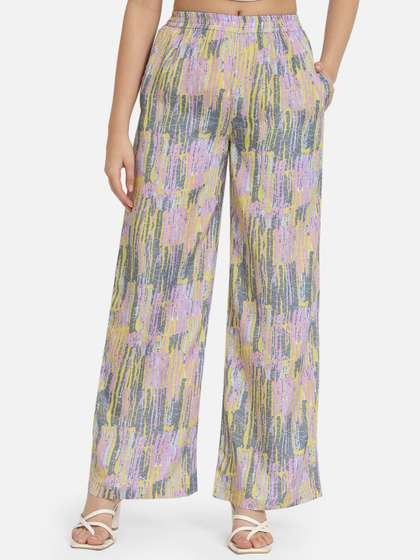 BAESD Women Printed Palazzos