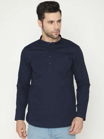 Bonjour Band
                          Collar Short Kurta