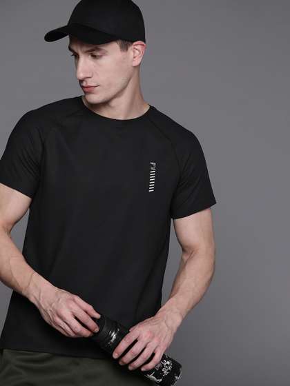 HRX by Hrithik Roshan Men Raglan Sleeves Rapid-Dry Sports T-shirt