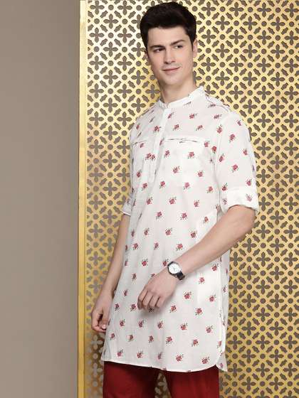 House of Pataudi Pure Cotton Jashn Kurta