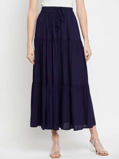 NABIA Tiered Maxi Skirts
