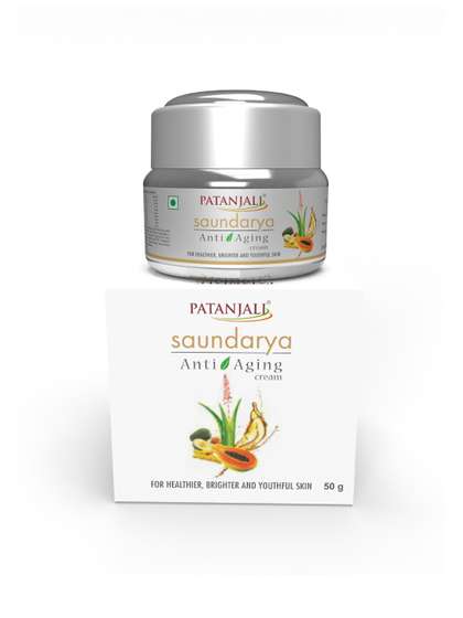 Patanjali Saundarya
                        Anti Aging Cream for Wrinkles & Fine Lines -
                        50 g