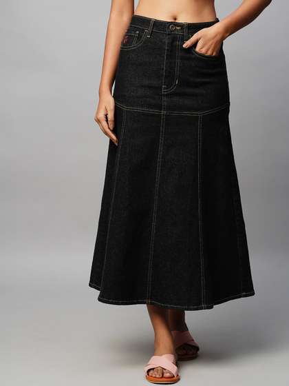Chemistry Denim Fit & Flare Skirts