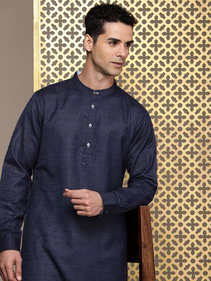 House of Pataudi Long Sleeves Jashn Kurta