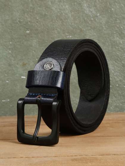 Teakwood Leathers Men
                    Textured Leather Casual Belt