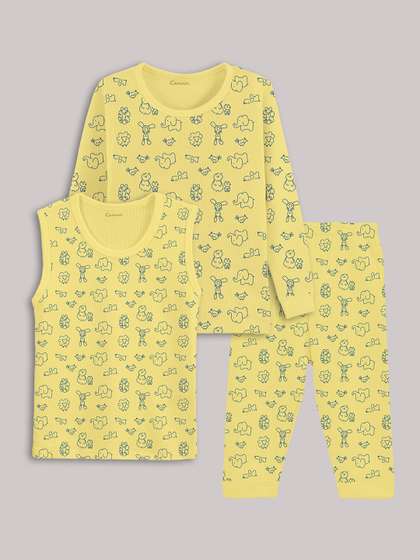 Kanvin Boys Printed
                    Thermal Set
