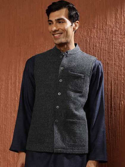 Fabindia Woollen Nehru Jacket