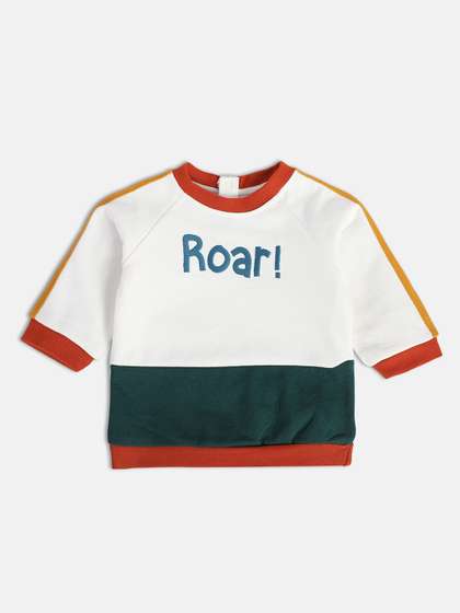 MINI KLUB Boys
                    Typography Printed Sweatshirt