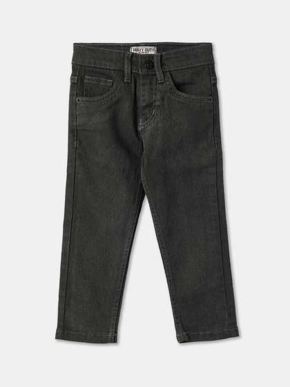 R&B Boys Slim Fit
                    Mid-Rise Cotton Jeans