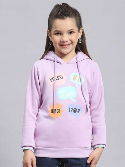 Monte Carlo Girls
                    Graphic Printed Hooded Pullover Sweatshirt