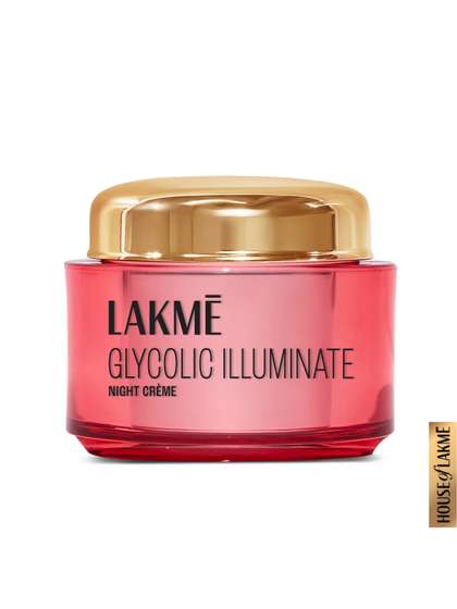 Lakme Skin Ultime
                        Collection Glycolic Illuminate Night Creme with
                        Glycolic Acid - 50g
