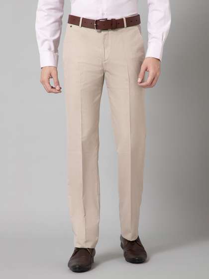 Cantabil Men Comfort
                        Mid-Rise Formal Trousers