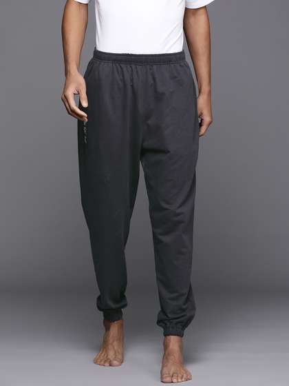 HRX by Hrithik Roshan Men Pure Cotton Relax Fit Yoga Joggers