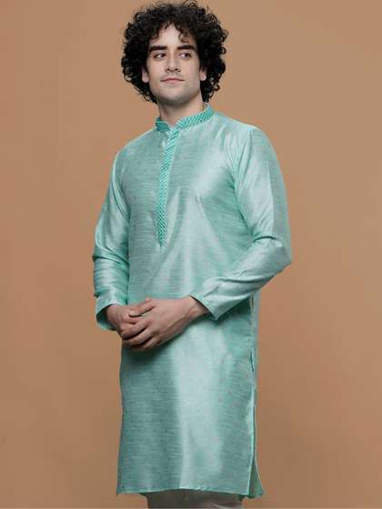 MAAHI FABS Woven Design Cotton Kurta