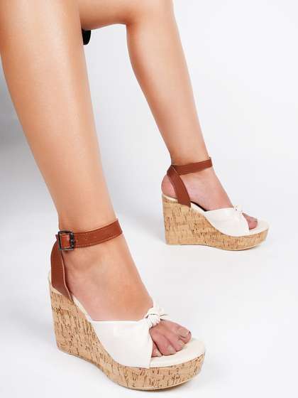 JM Looks Peep Toes
                        Wedge Heels
