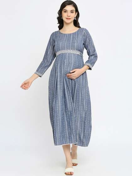 DUMMY SHAPE A-Line Maternity Dress
