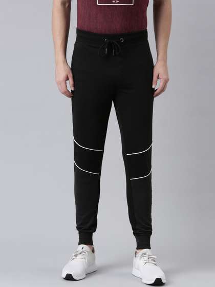 Force NXT Men's Super Combed Cotton Colorblocked Joggers