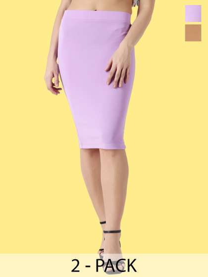 Popwings Pack Of 2 Pencil Skirts