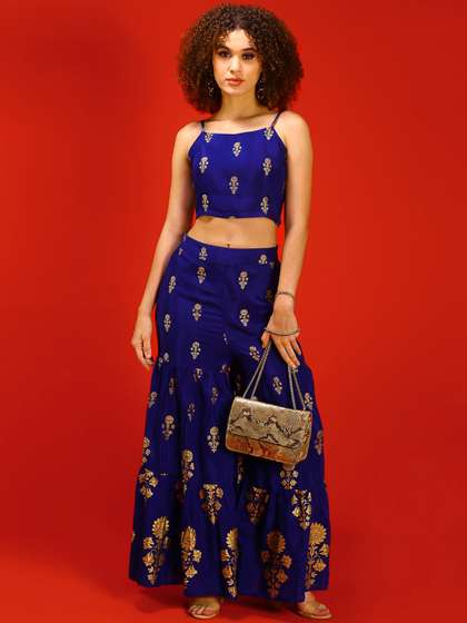 Sera Ethnic Top With Palazzo