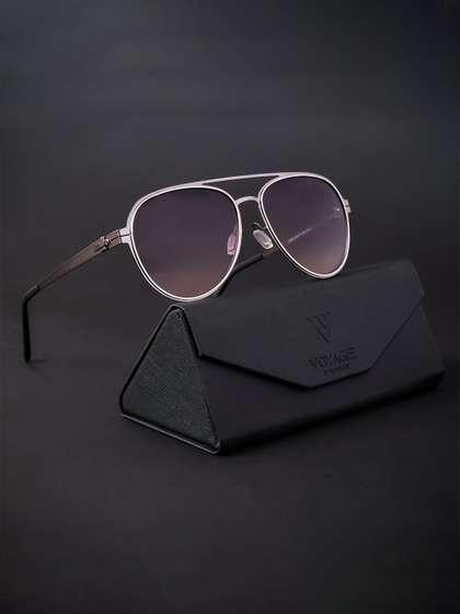 Voyage Unisex
                          Aviator Sunglasses With Polarised and UV
                          Protected Lens A2022MG4290Z