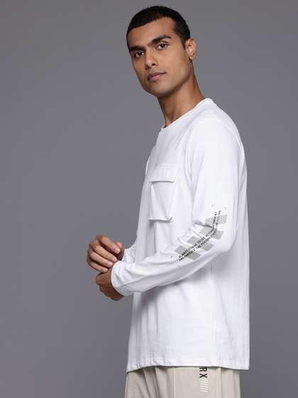 HRX by Hrithik Roshan Men Pure Cotton T-shirt