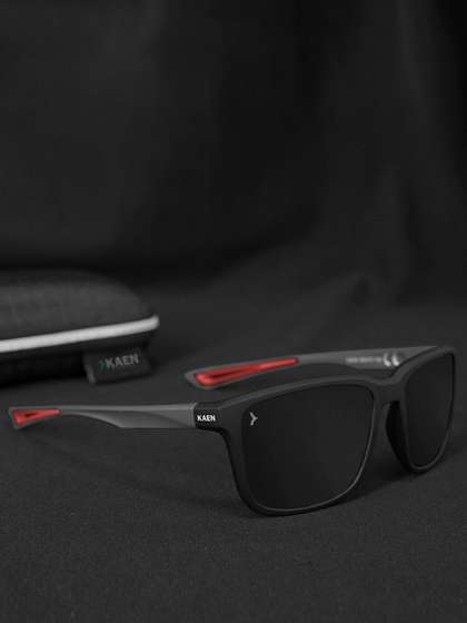 KAEN EYEWEAR Unisex
                        Square Sunglasses with Polarised Lens KAC3Myles