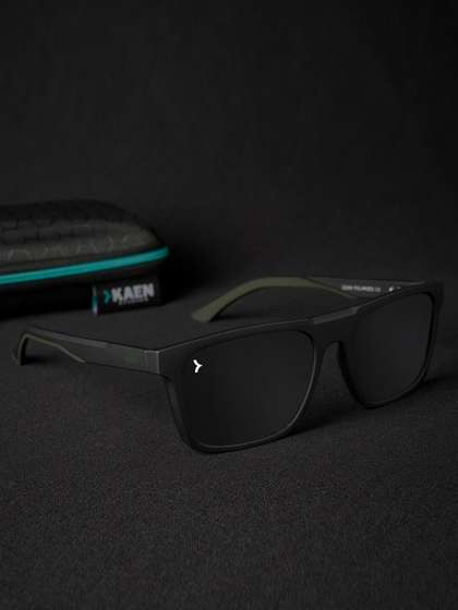 KAEN EYEWEAR Unisex
                        Square Sunglasses with Polarised Lens KASKurtC2