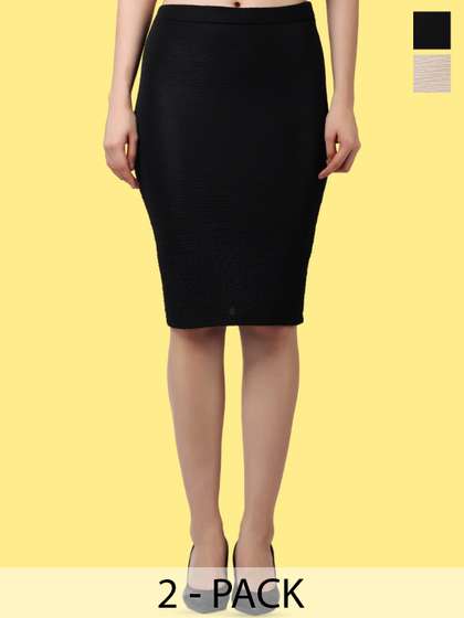 Popwings Pack Of 2 Pencil Skirts