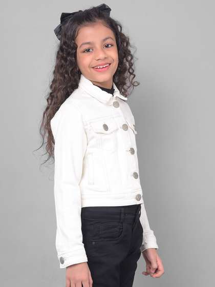 Crimsoune Club Girls Lightweight Cotton Denim Jacket