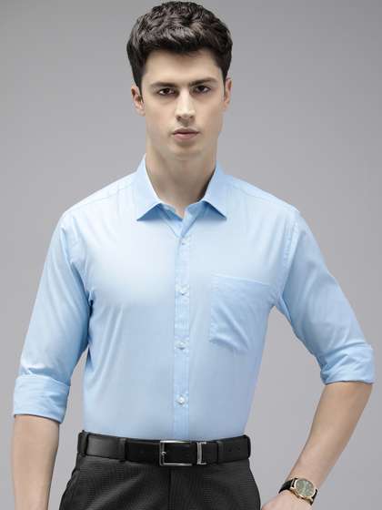 Park Avenue Slim Fit
                        Micro Checked Formal Shirt