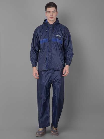 Dollar Hooded Long
                        Sleeves Rain Jacket