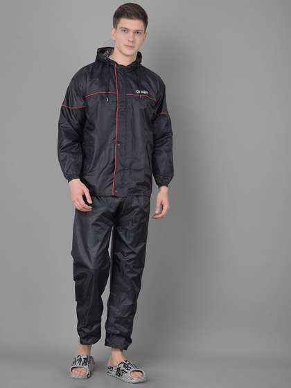Dollar Men
                        Adjustable Reversible Hooded Rain Jacket